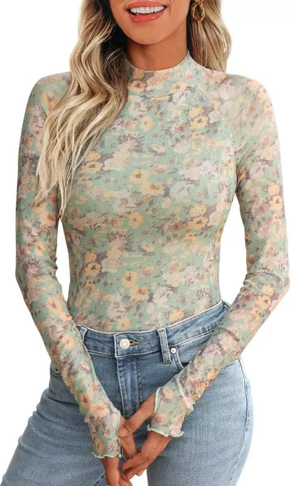 Women Fall Fitted Sexy Fashion Outfits Clothes Floral Fierce