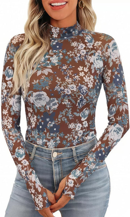 Women Fall Fitted Sexy Fashion Outfits Clothes Floral Fierce