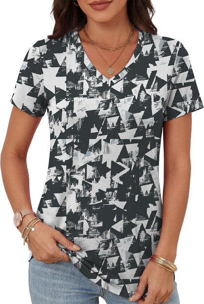 Womens Sun Protection Pilates Outfits Athletic Tops for Running Gym Tee