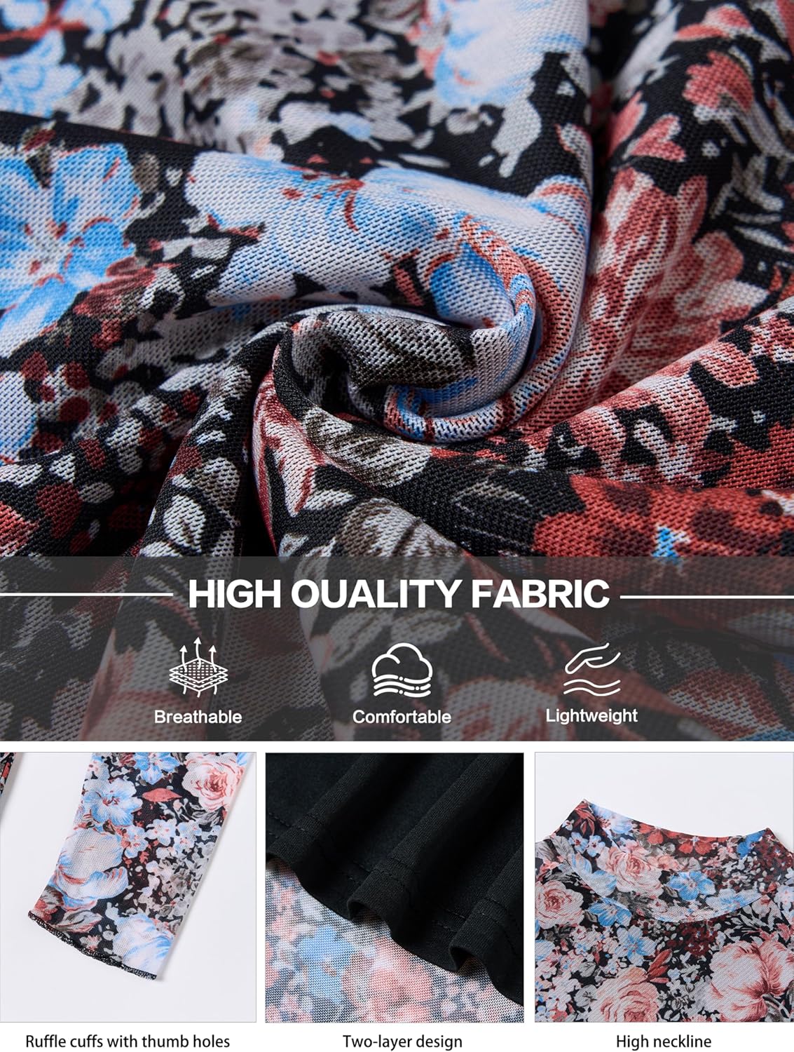 Women Fall Fitted Sexy Fashion Outfits Clothes Floral Fierce